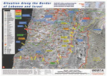 The Role of Satellite observation in the Lebanese Crisis